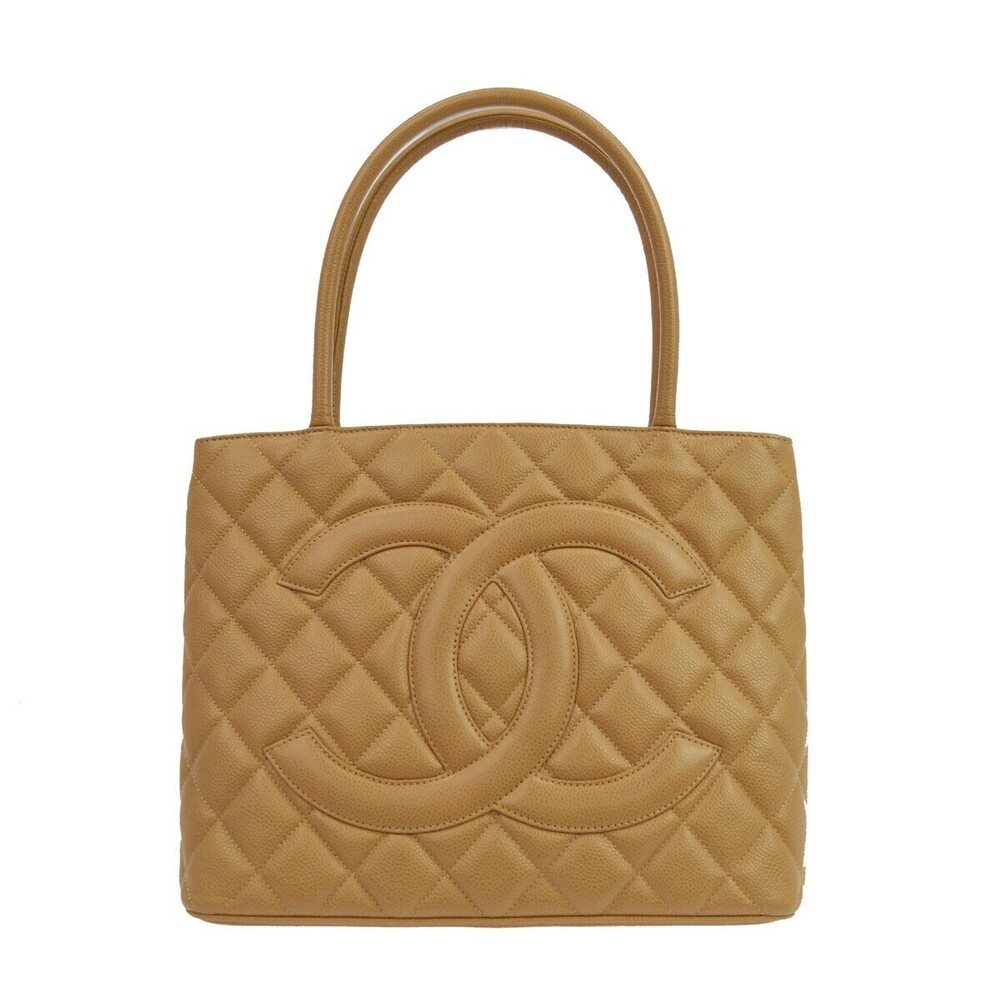 Chanel Medallion Quilted Caviar